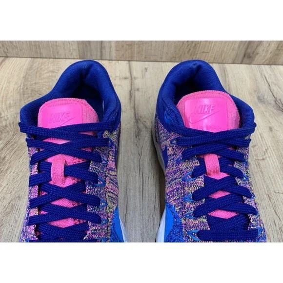 Nike Women Air Max 1 Ultra Flyknit Running Shoes Photo Blue Rose Blast Size 7.5 - Picture 8 of 16